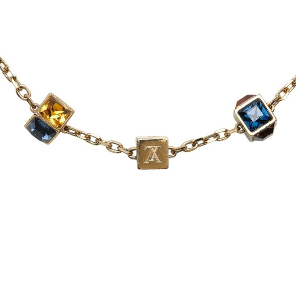 LOUIS VUITTON Gold Necklace - Picture 2 of 13